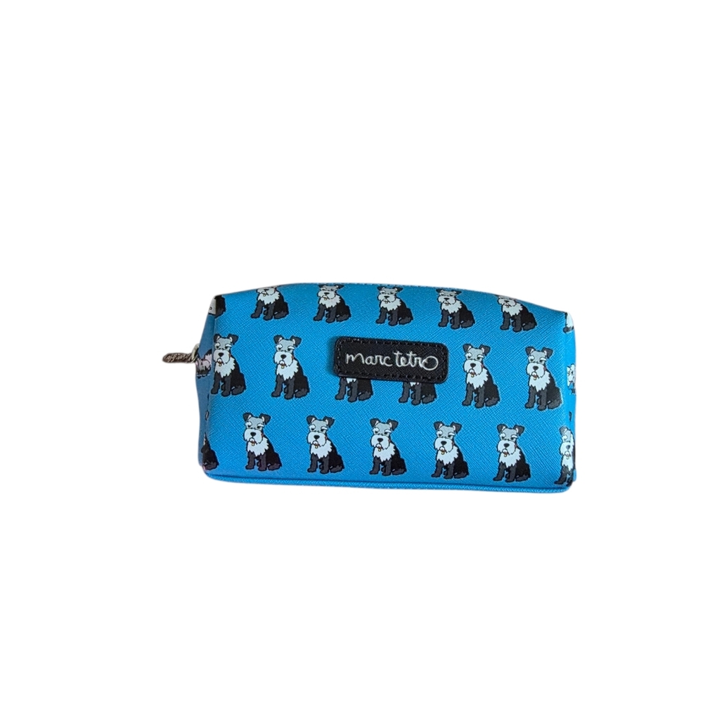 Marc Tetro Cosmetic Bag Dog Schnauzer